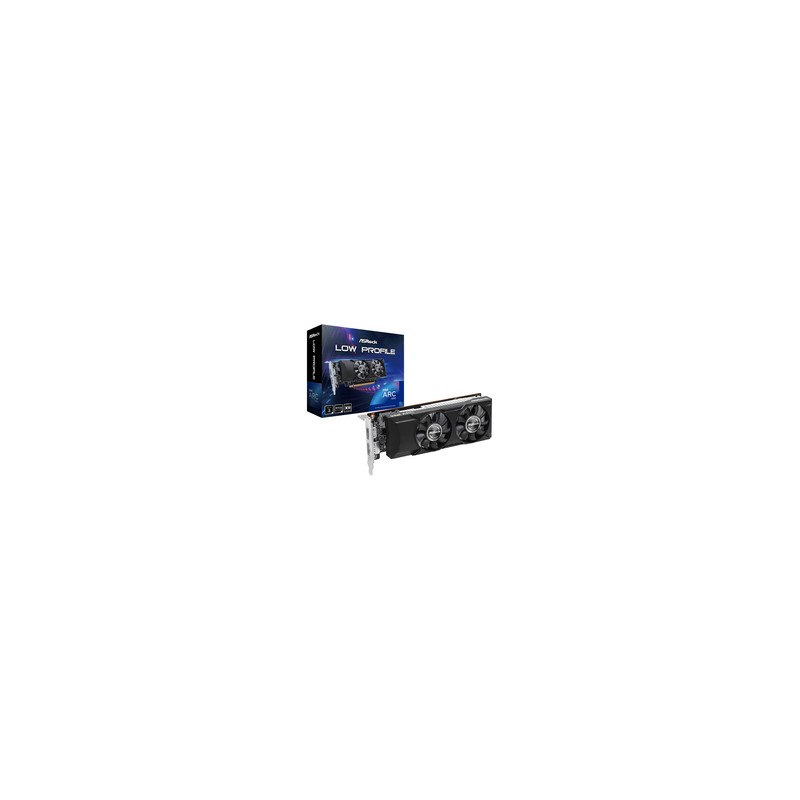 ASRock Arc A310 Low Profile - 4GB GDDR6 RAM - Grafikkort - Retail ASRock Arc A310 Low Profile - 4GB GDDR6 RAM - Grafikkort - Retail